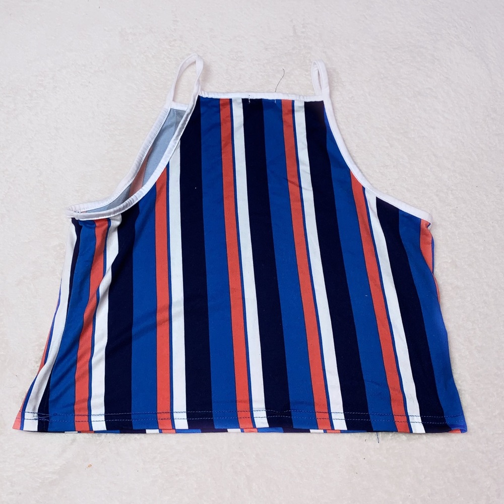 Red white and blue tank top